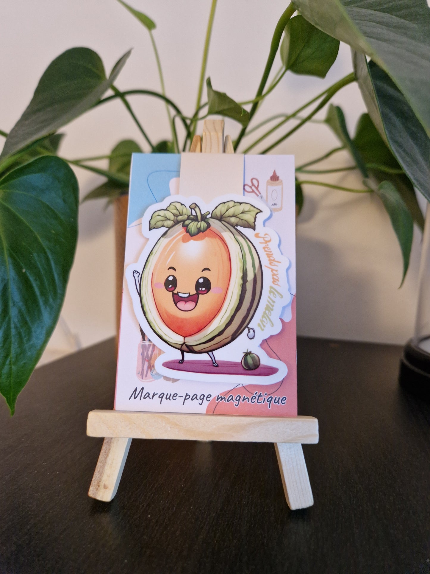 Marque-page Magnétique Melon